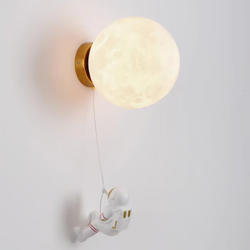 Nordic Mid-Century Bedroom Bedside Astronaut Wall Sconce