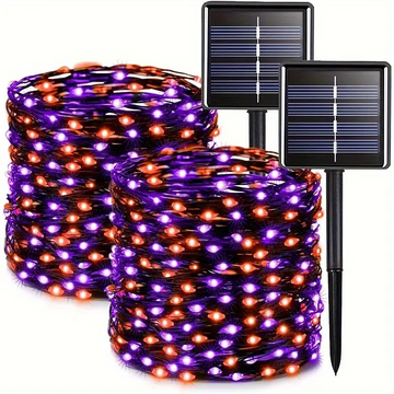 12M Solar String Lights Waterproof Copper Wire Fairy Lights