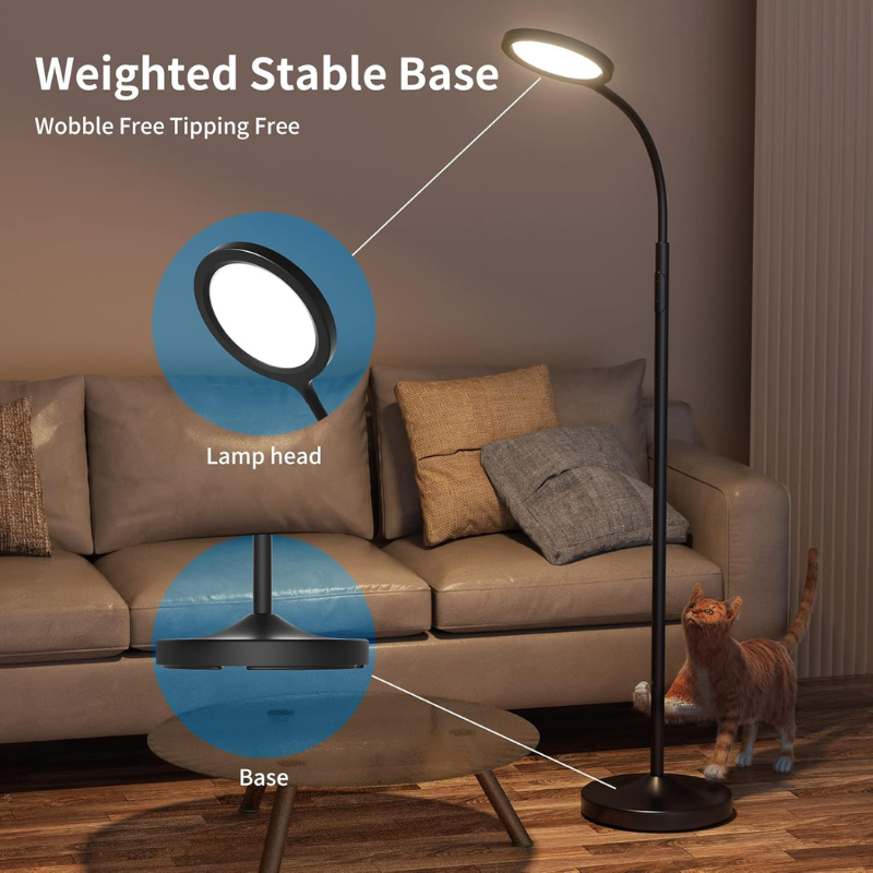 Super Bright Dimmable LED Floor Lamp for Living Room
