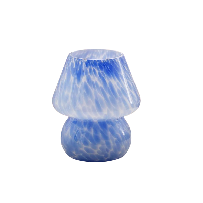 Mushroom Vintage Small Decorative Table Lamp with Timer