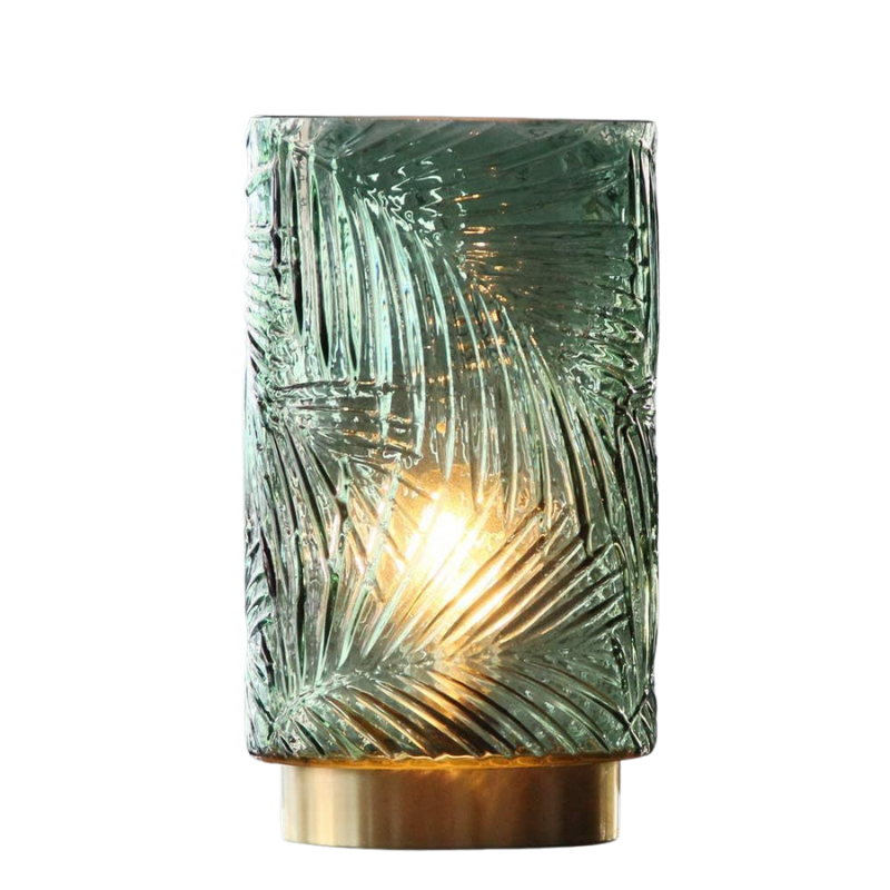 Battery Powered Nightlight with LED Bulb with Timer Table Lamp