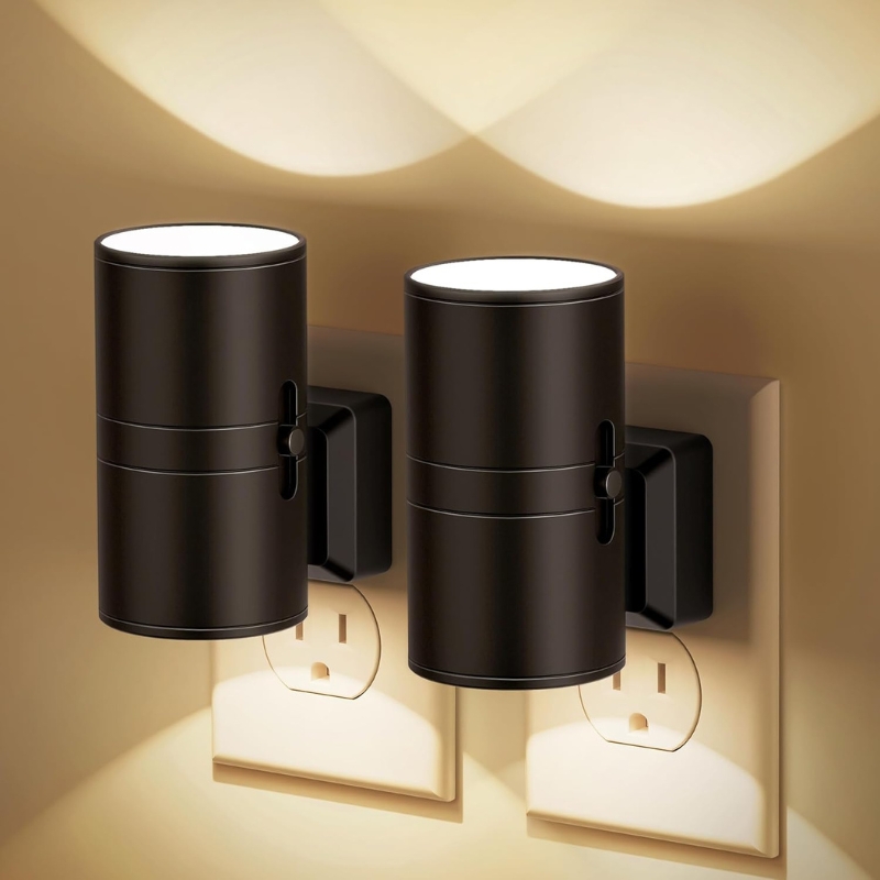 Soft White 3000K Night Lights Plug into Wall