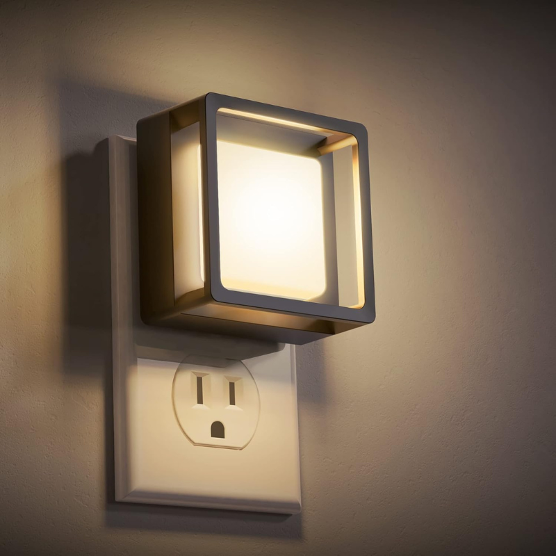 Night Lights Plug Into Wall With Dusk-to-Dawn Sensor