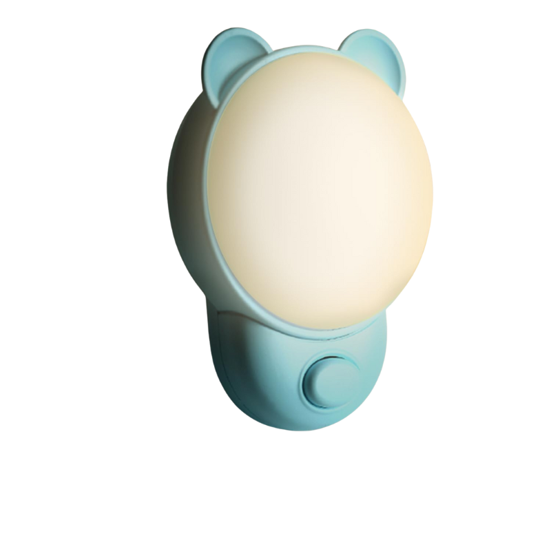 Cute Bear Night Light Plug - RGB + Soft White 3000K