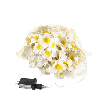 20LED Floral String Lights Battery Powered 10ft Fairy Lights