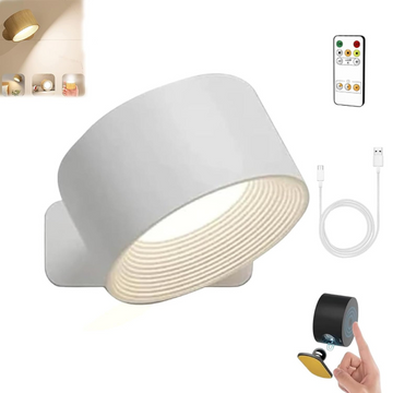 360° Rotation Mounted Rechargeable LED Wall Sconce